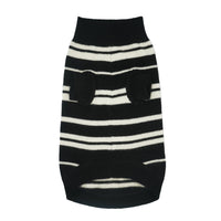 stripe cashmere dog sweater