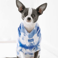 Tie dye dog sweater, Cashmere Dog Sweaters