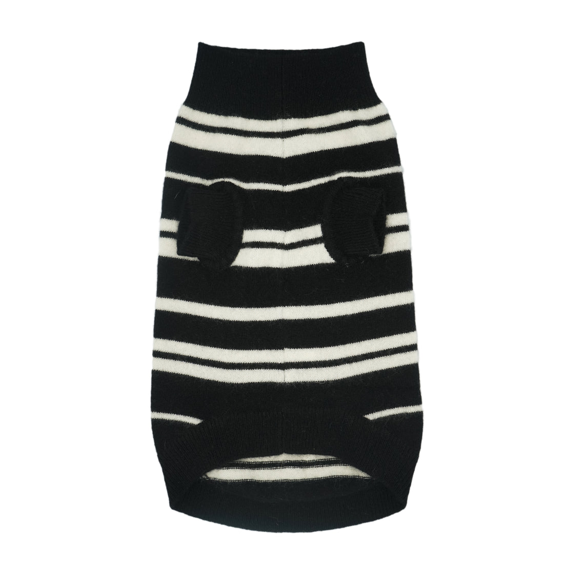 stripe cashmere dog sweater